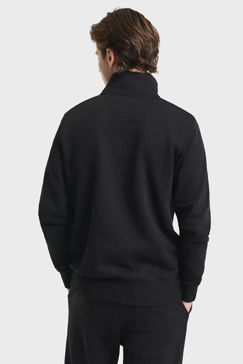 Мужская черная спортивная кофта REG SHIELD HALF ZIP 3