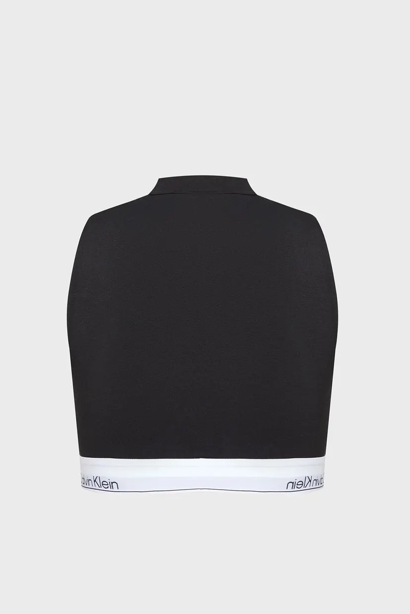 Жіночий чорний топ LIGHTLY LINED MOCKNECK BRALETTE 7