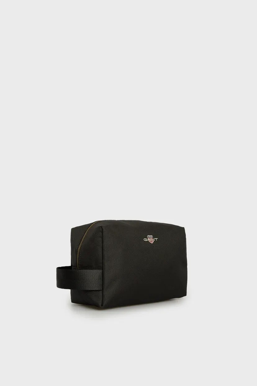 Чоловічий чорний несесер SHIELD WASH BAG 3