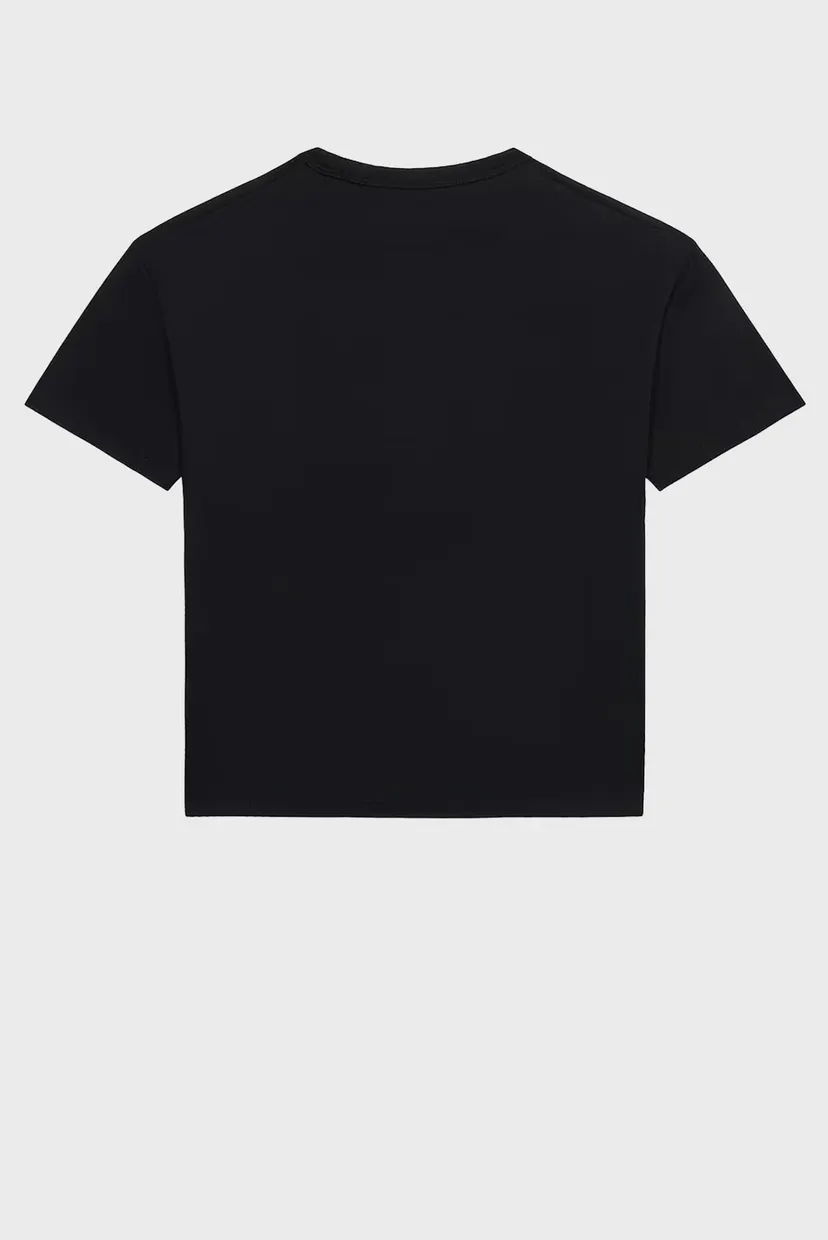 Дитяча чорна футболка MESH APPLIQUE SS 6