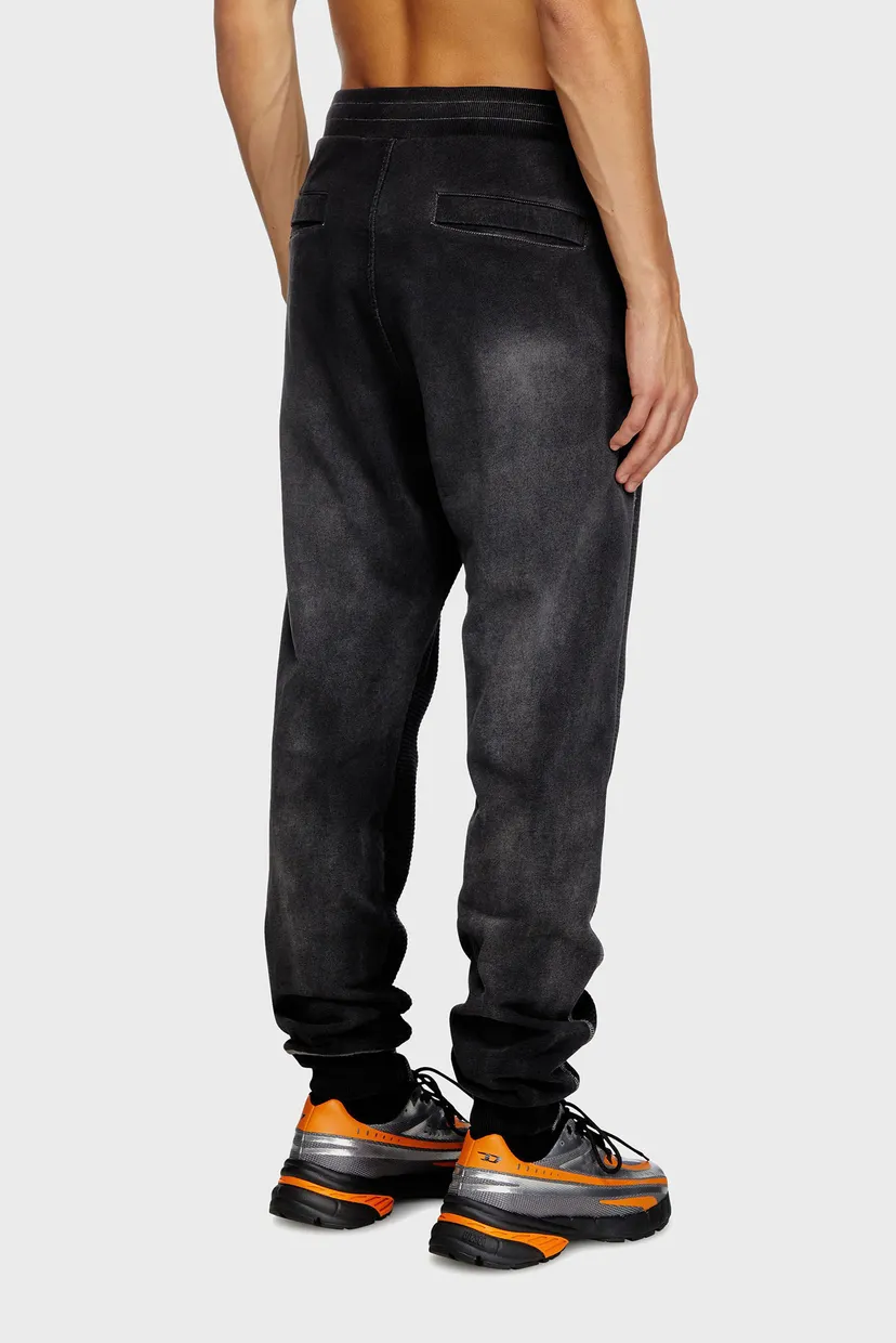 Мужские черные спортивные брюки P-WAFY PANTALONI 3
