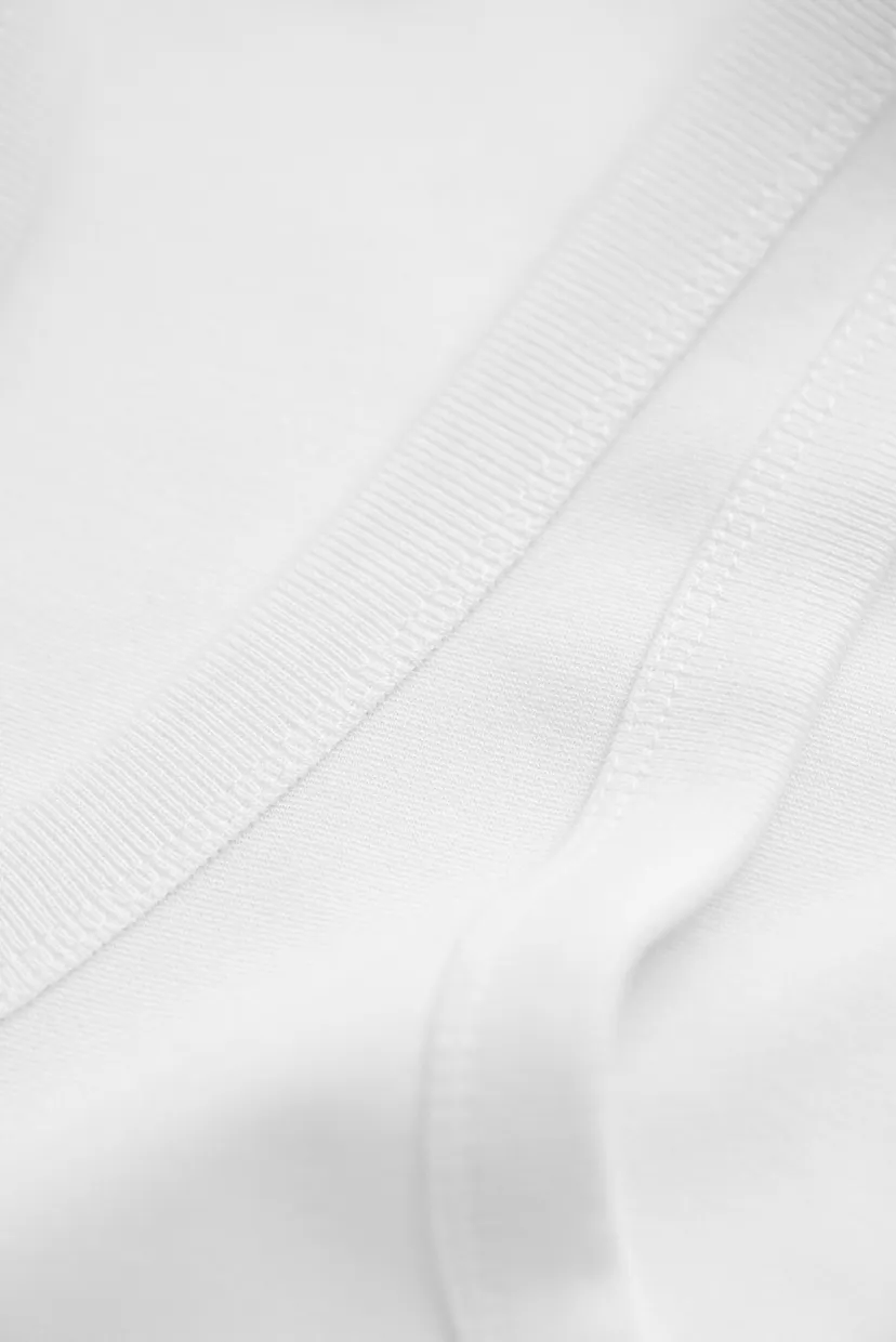 Жіноча біла сукня MIDI JERSEY WOVEN COMBO DRESS 3
