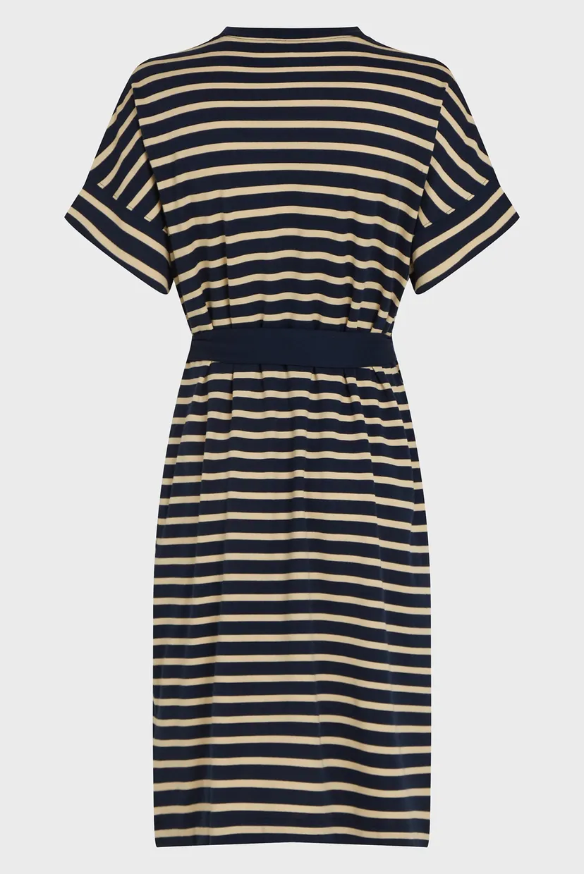 Жіноча сукня у смужку COTTON INTERLOCK SHORT DRESS 6