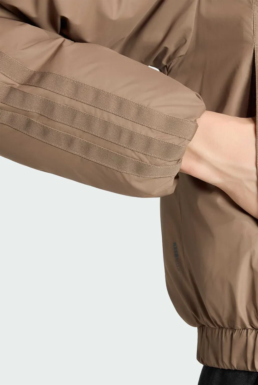 Женский бежевый бомбер Essentials CLIMAWARM 3 Stripes Insulated 5