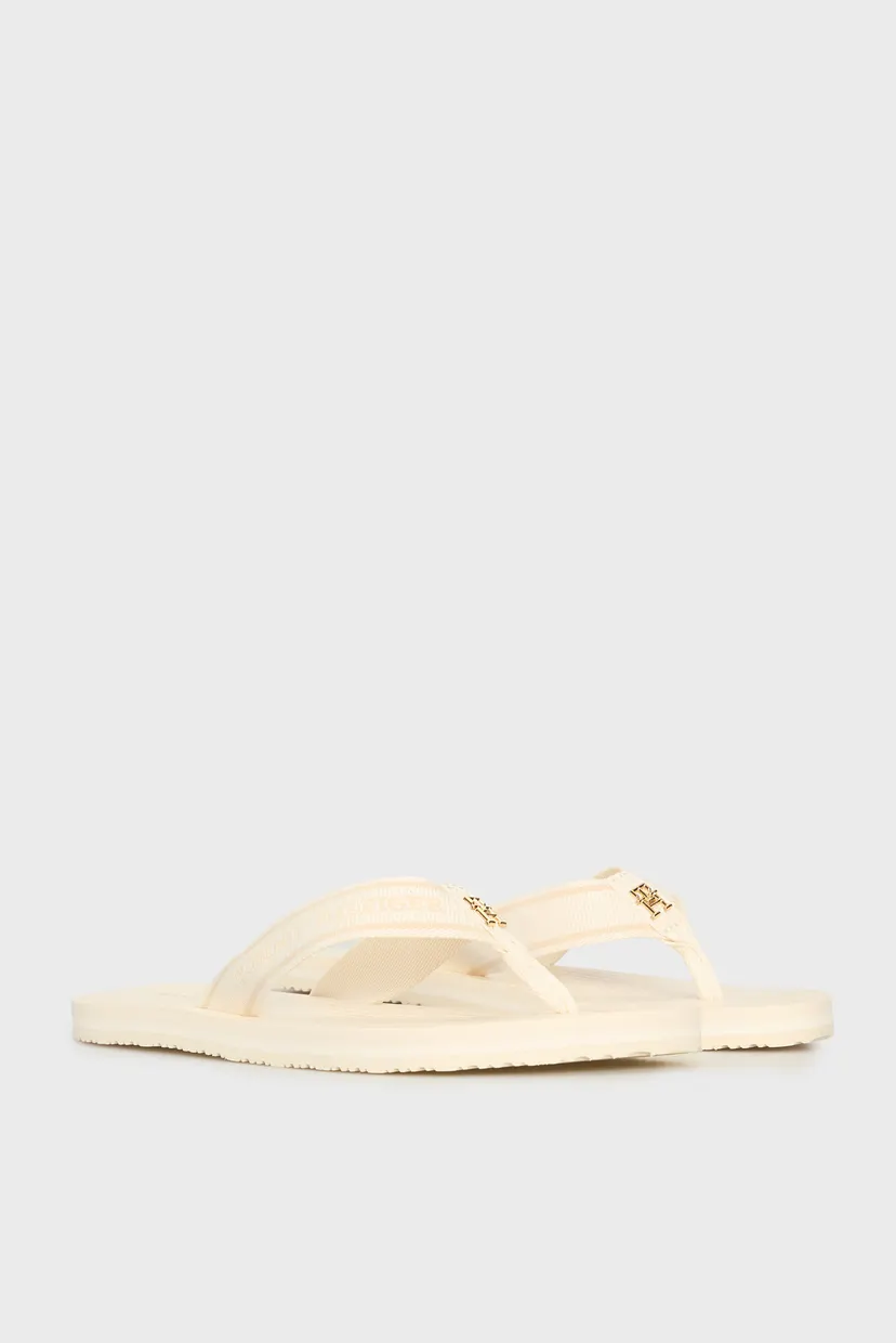 Жіночі білі в'єтнамки TH STRIPES BEACH SANDAL 3