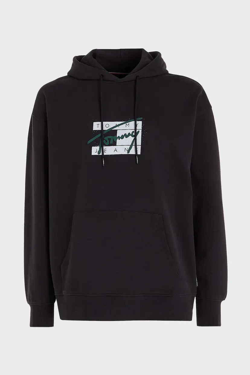 Мужское черное худи TJM RLX GRAFFITI SIGNATURE HOOD 5