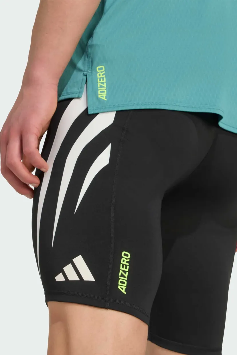 Мужские черные велосипедки Adizero Archive Running 4