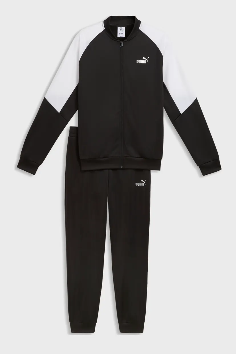 Чоловічий чорний спортивний костюм (кофта, штани) Baseball Tracksuit Men 4