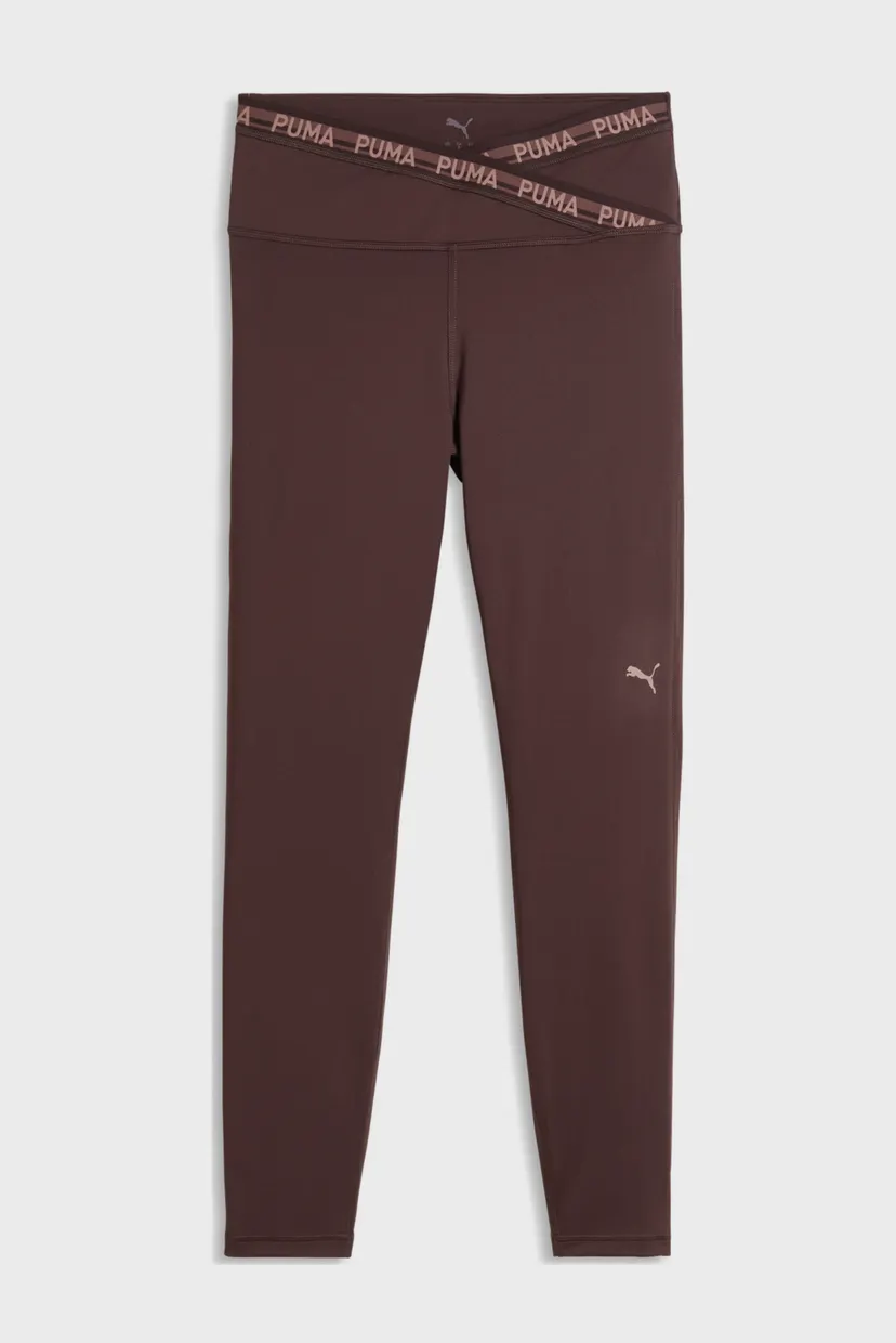 Женские коричневые тайтсы PUMA STRONG High-Waist 7/8 Tights Women 4