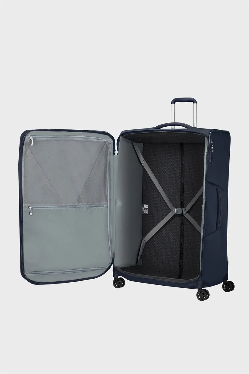 Темно-синя валіза 82 см RESPARK BLUE 5