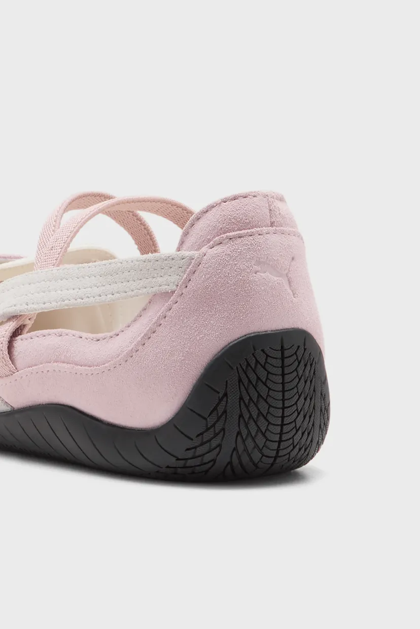Жіночі пудрові замшеві балетки Speedcat Ballet Suede Shoes Women 6