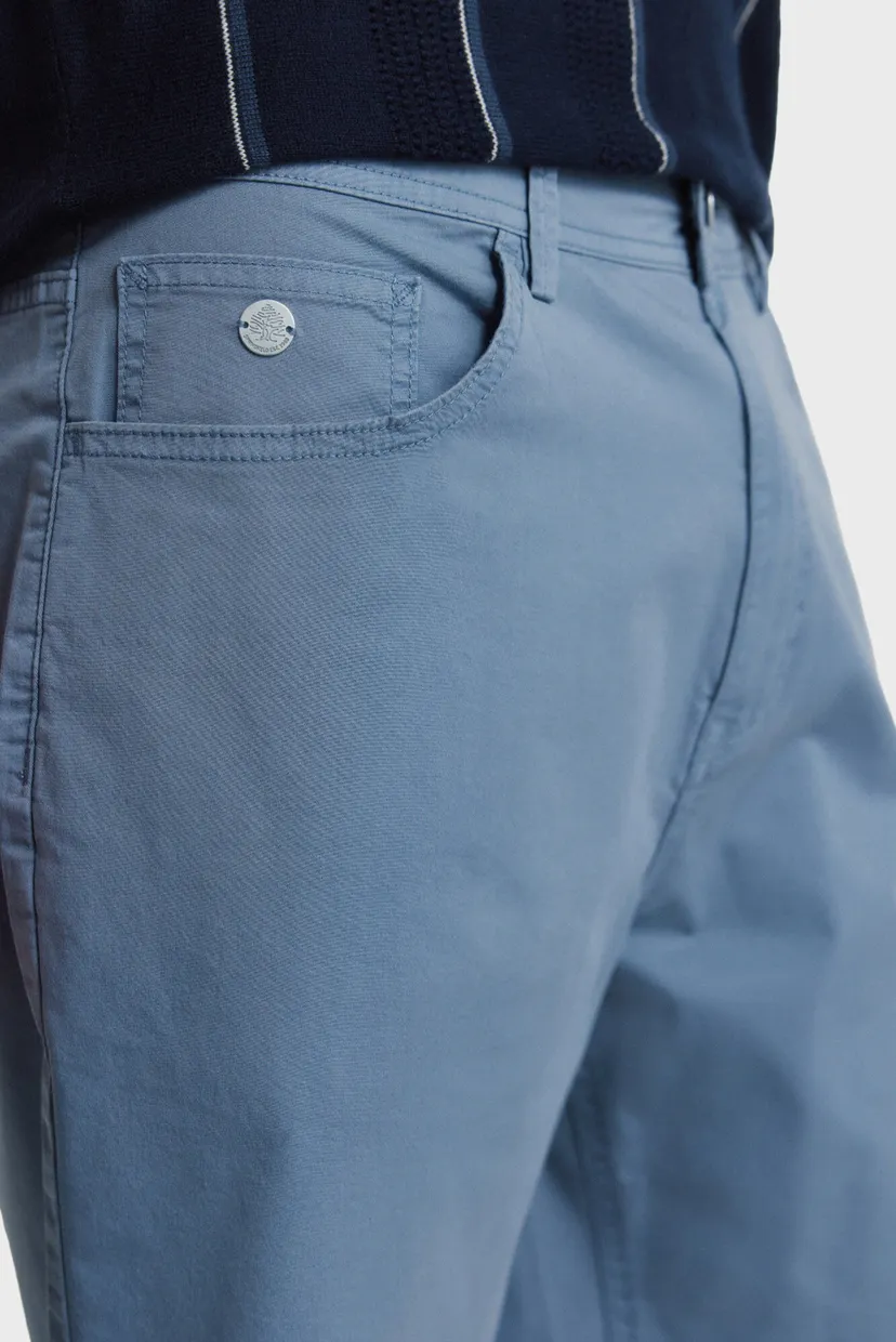 Чоловічі сині шорти regular fit 5