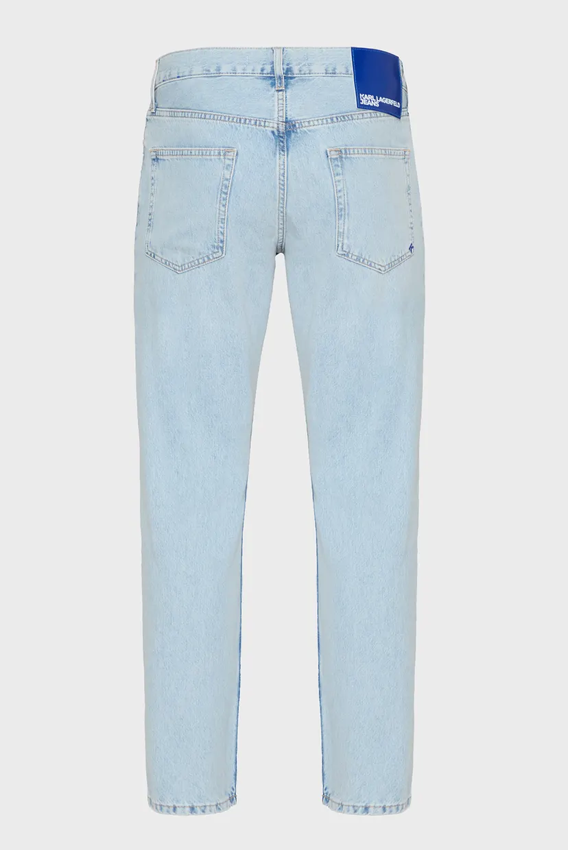 Мужские голубые джинсы klj tapered denim 7