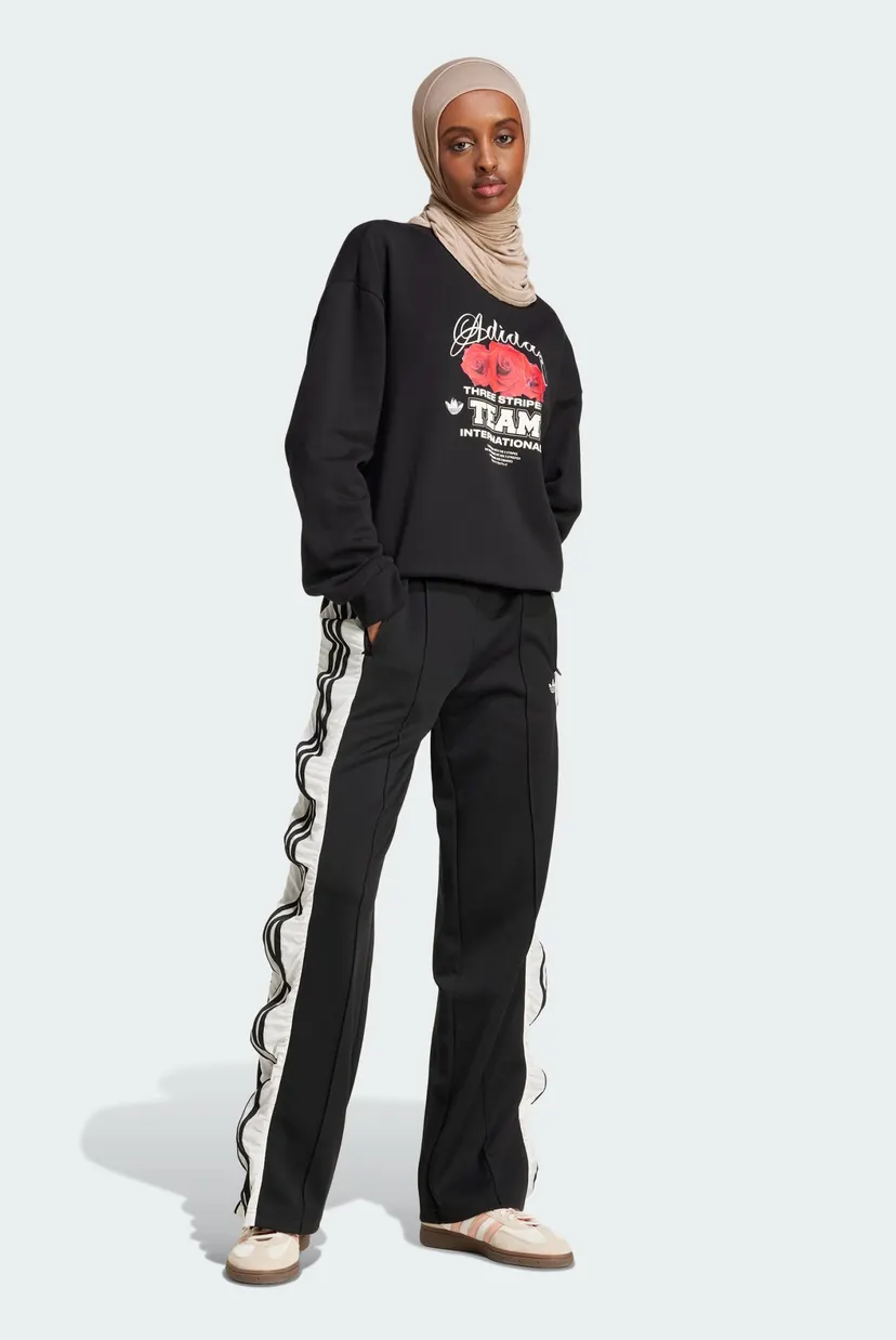 Жіночі чорні спортивні штани adidas Originals R3CD adidas JZ6778