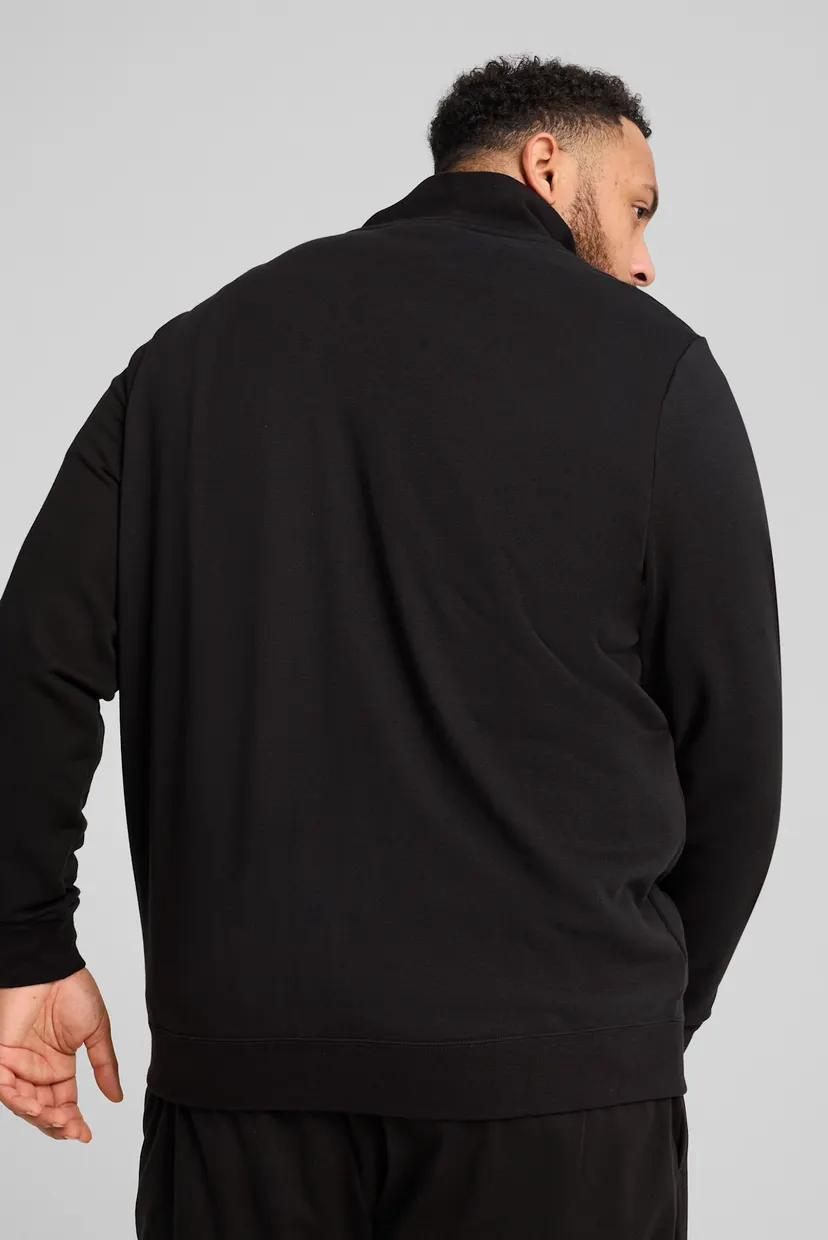 Мужская черная спортивная кофта Essentials No. 1 Logo Track Jacket Men 3