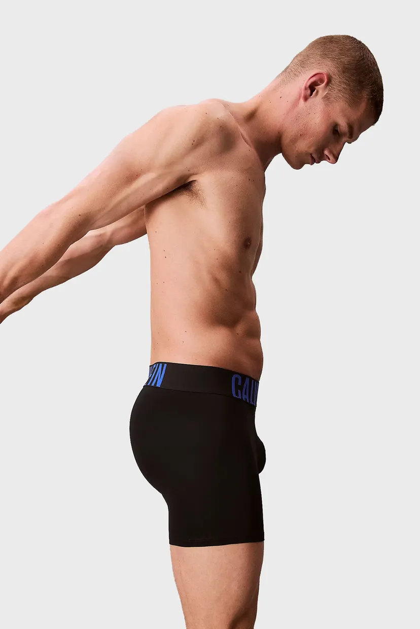 Мужские черные боксеры (3 шт) BOXER BRIEF 7