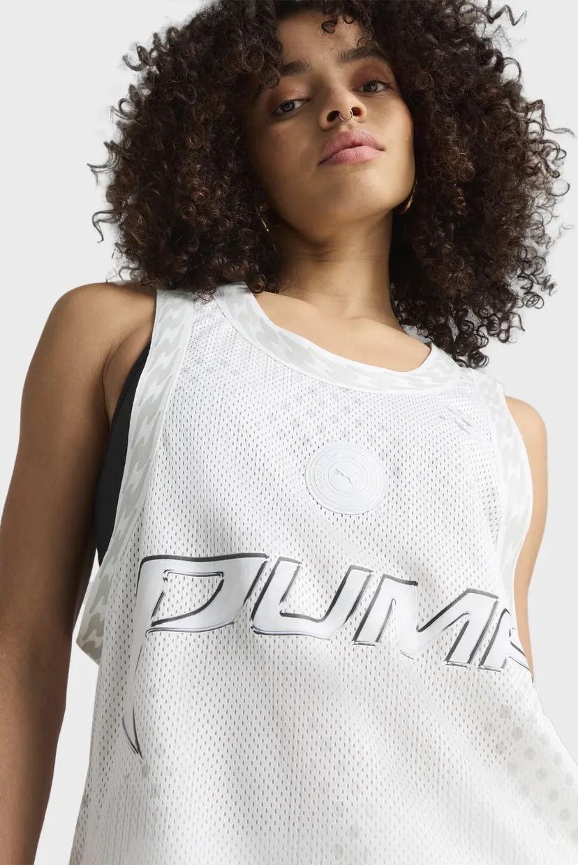 Жіноча біла майка Jer-She Basketball Jersey Women 4
