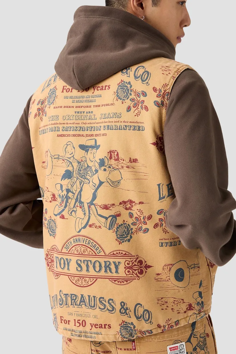 Мужской коричневый жилет Levi's® x Toy Story 4