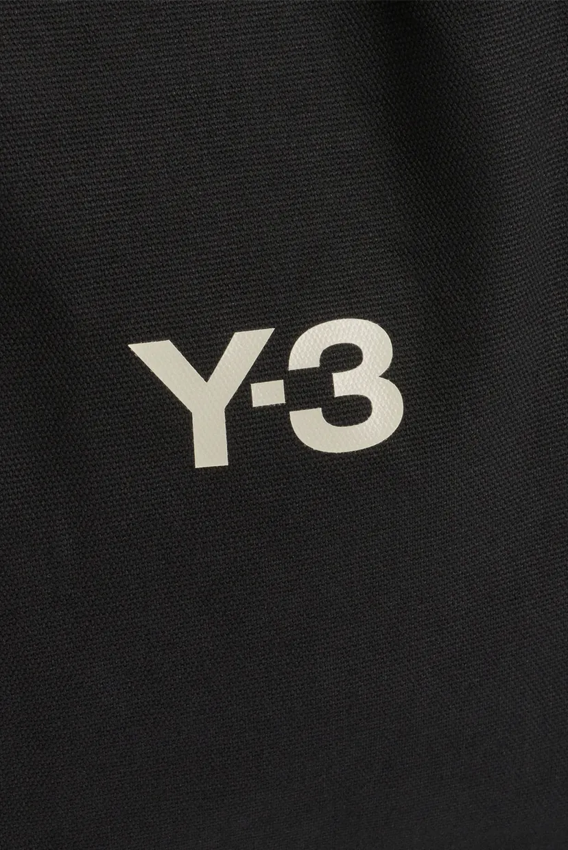 Чорна сумка Y-3 CANVAS TOTE 5