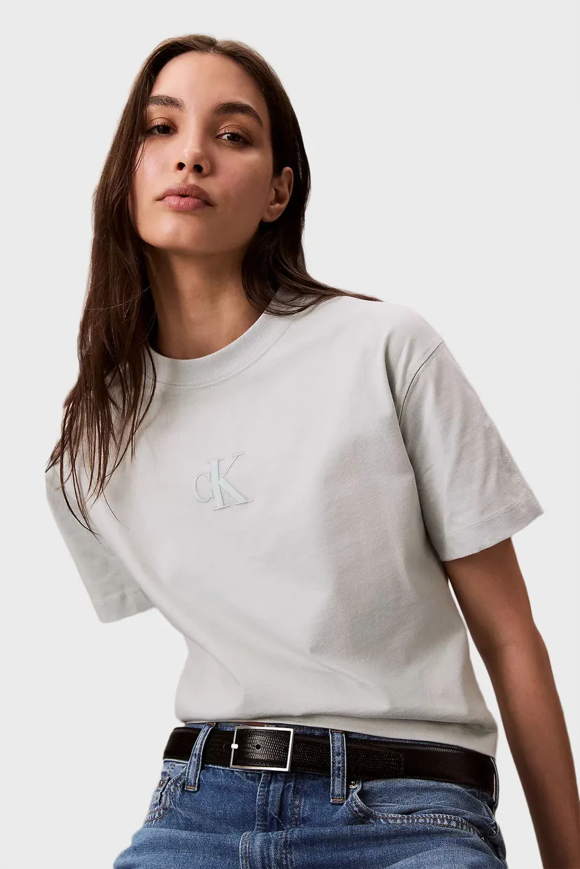 Жіноча сіра футболка SS CROPPED TEE 5