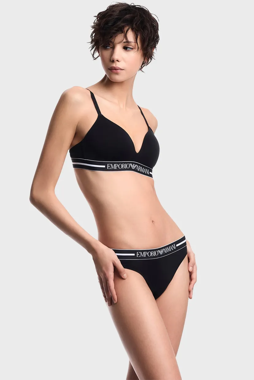 Женский черный бюстгальтер 3