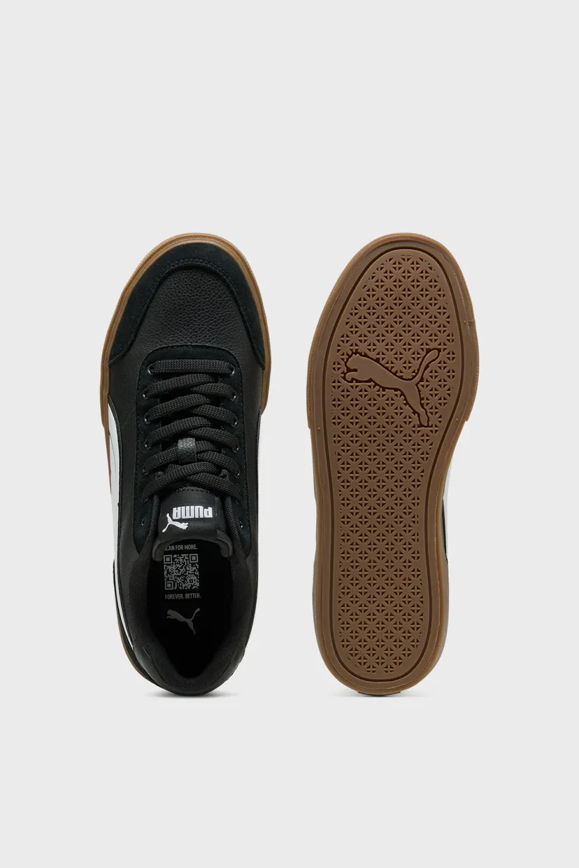 Черные сникерсы Court Ever Sneakers Unisex 4