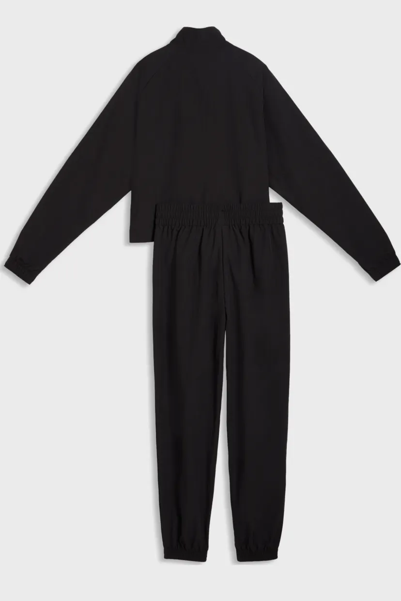 Жіночий чорний спортивний костюм (кофта, штани) Woven Tracksuit Women 5