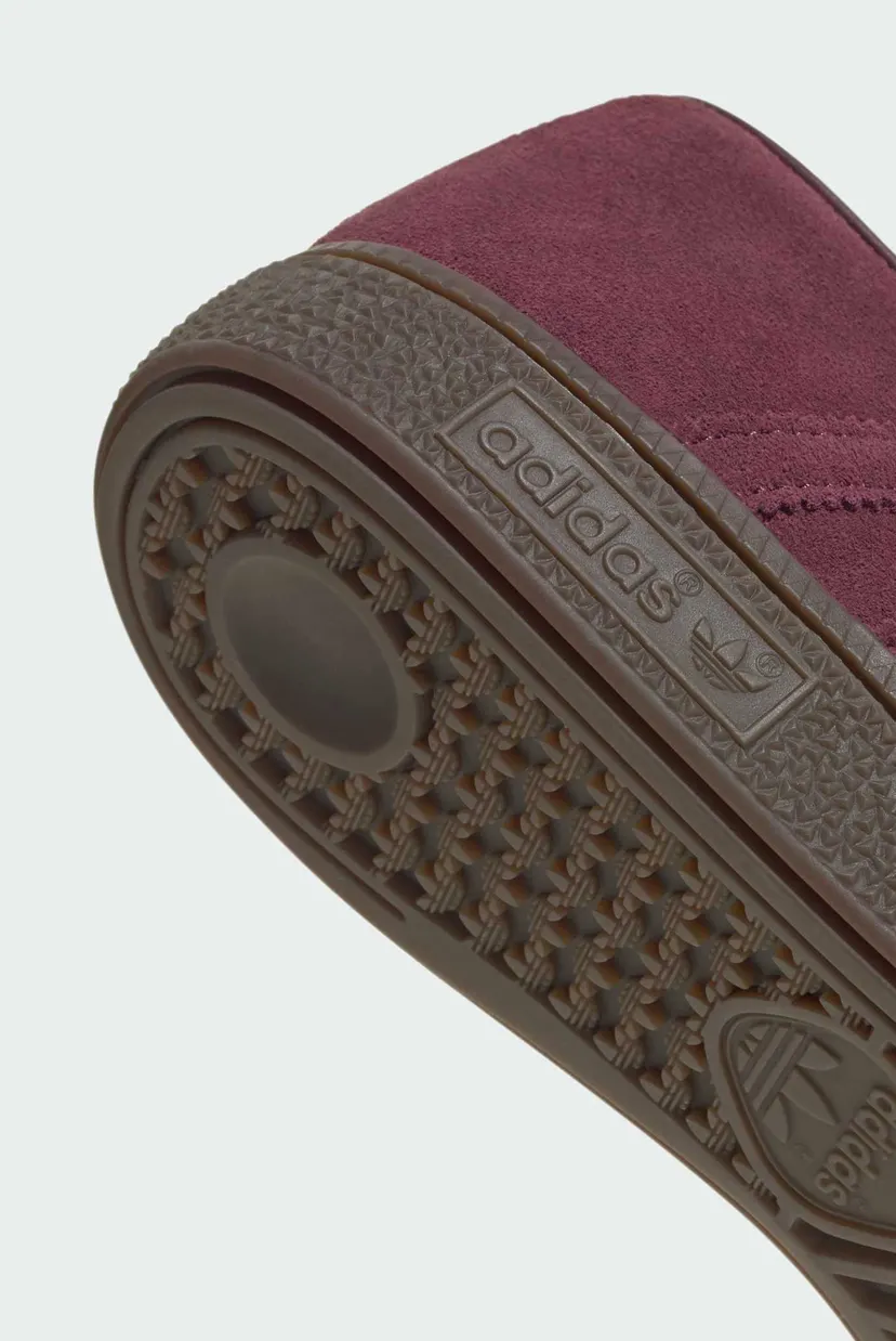 Бордовые замшевые лоферы HANDBALL SPEZIAL 8