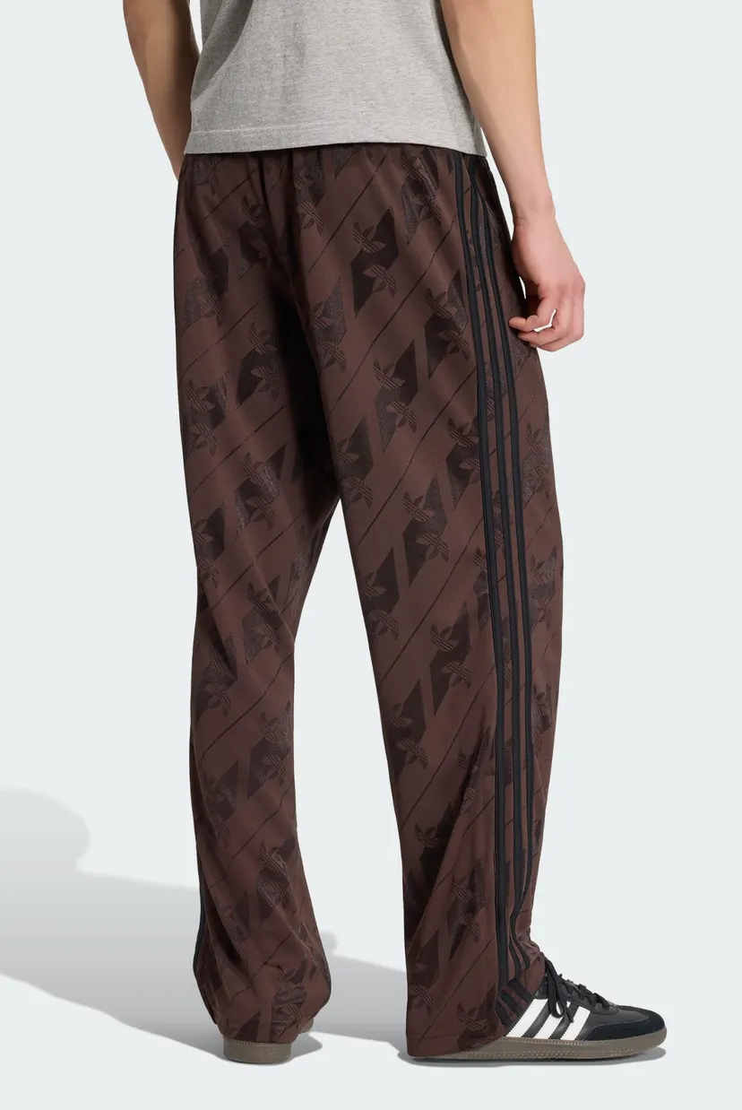 Мужские коричневые спортивные брюки с узором MONOGRAM FIREBIRD 3