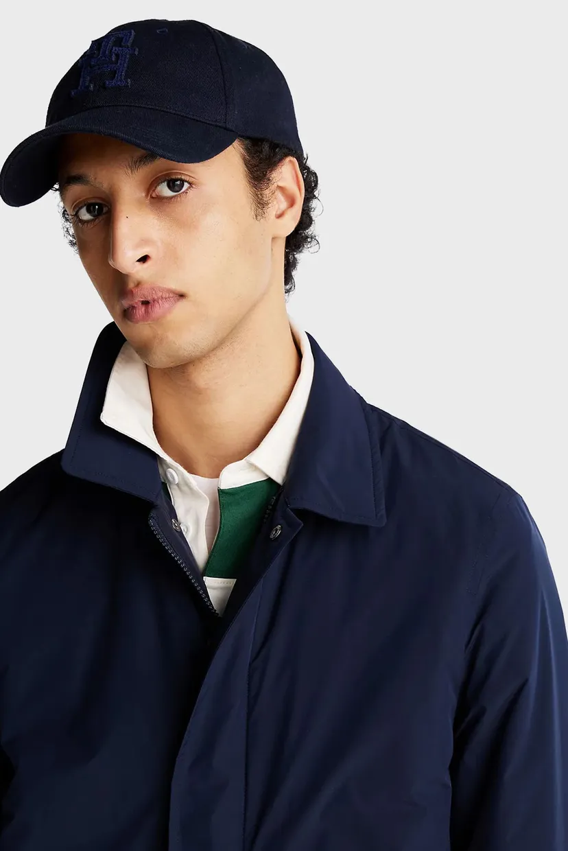 Чоловічий темно-синій плащ LW PACKABLE CARCOAT 3