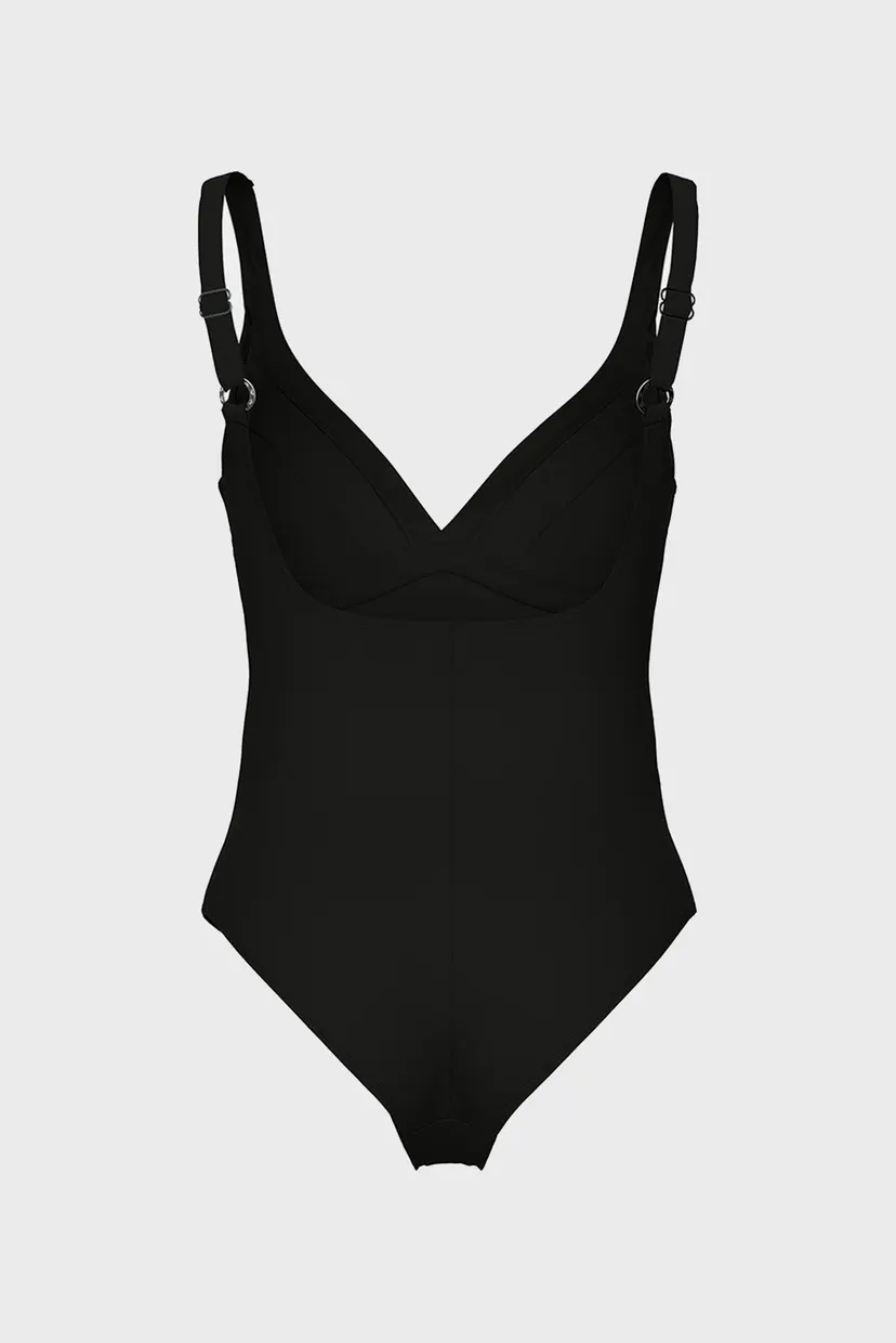Женский черный купальник SWIMSUIT DANIELA U BACK 7