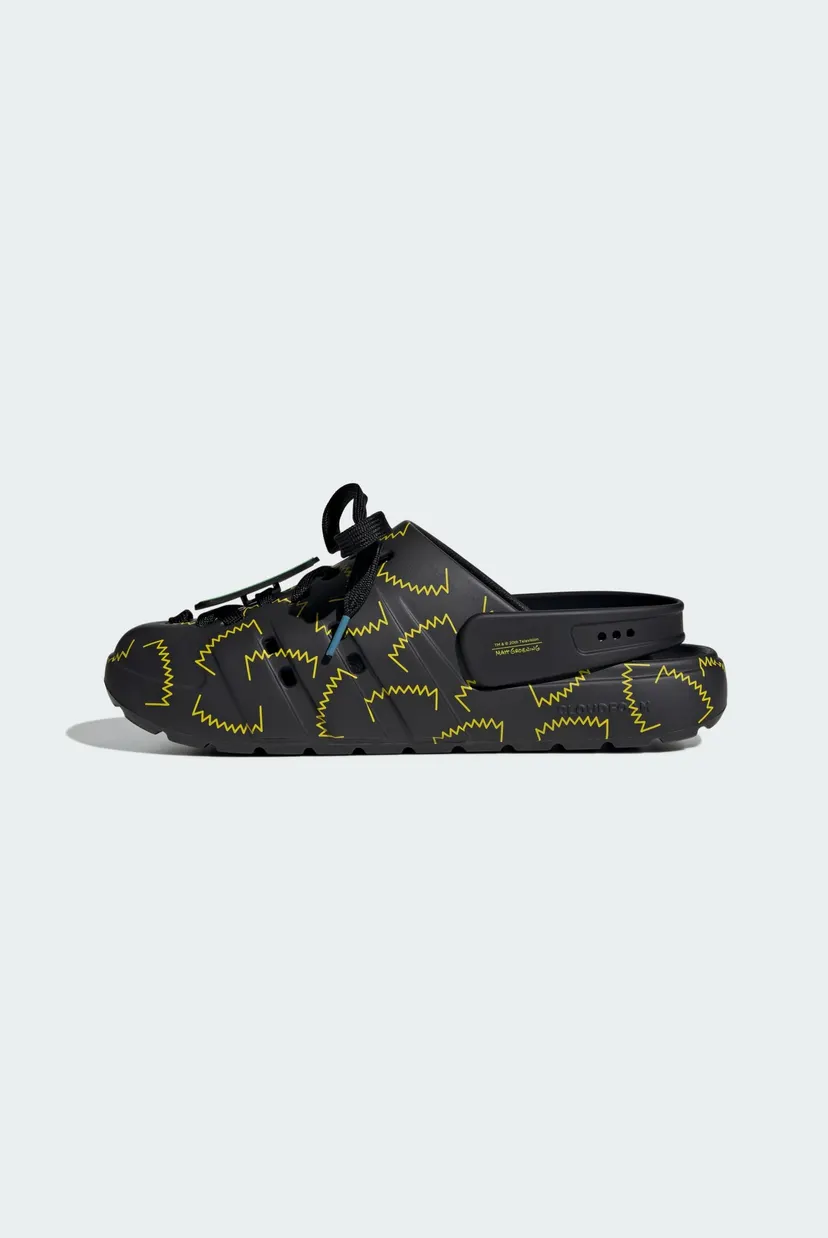 Чорні клоги ADIDAS THE SIMPSONS ADILETTE 6