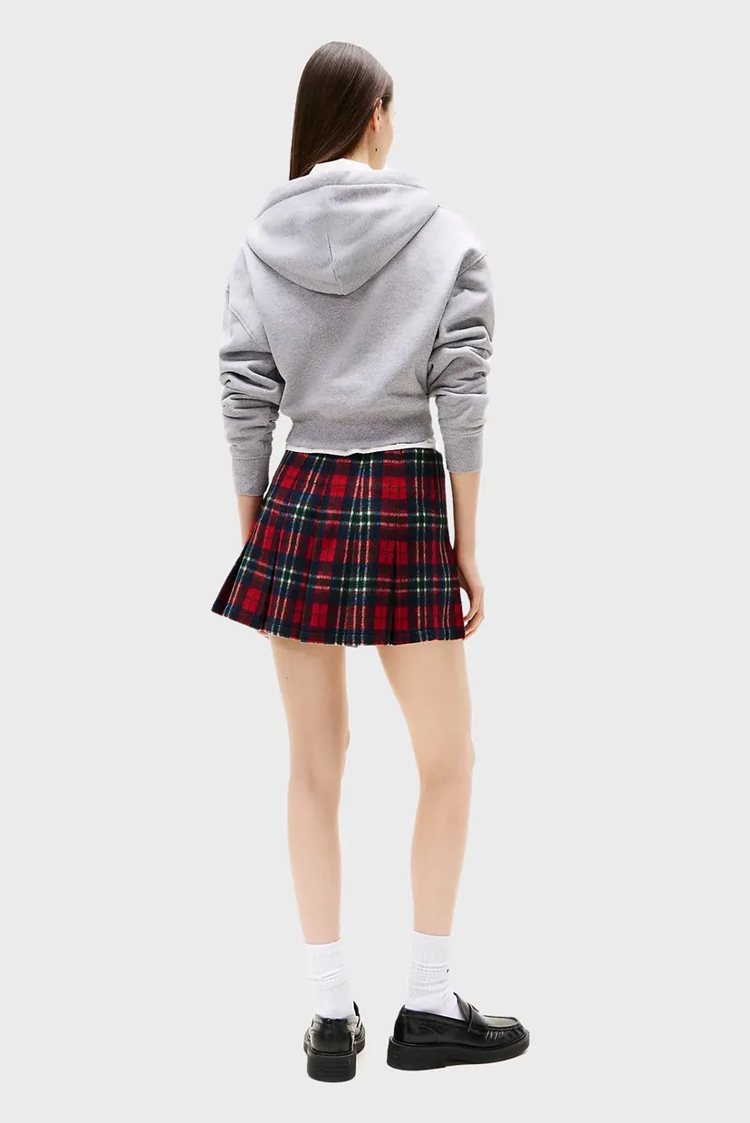 Женская юбка в клетку TJW PLAID PLEATED 3