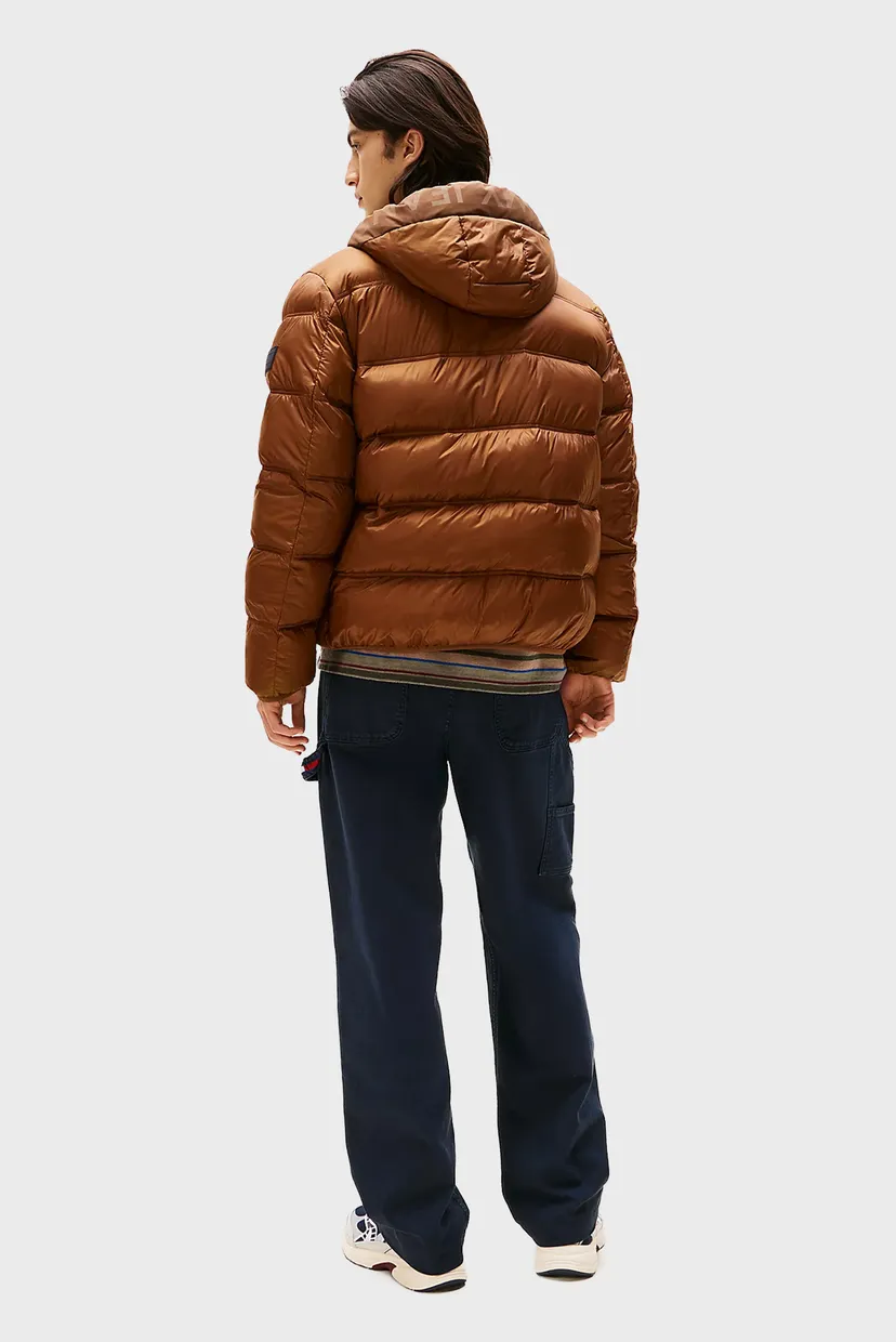 Чоловіча руда куртка HOODED 3