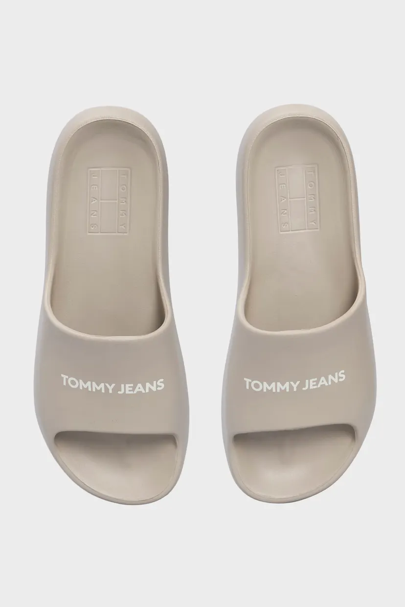 Жіночі сірі слайдери TJW CHUNKY FLATFORM SLIDE 4