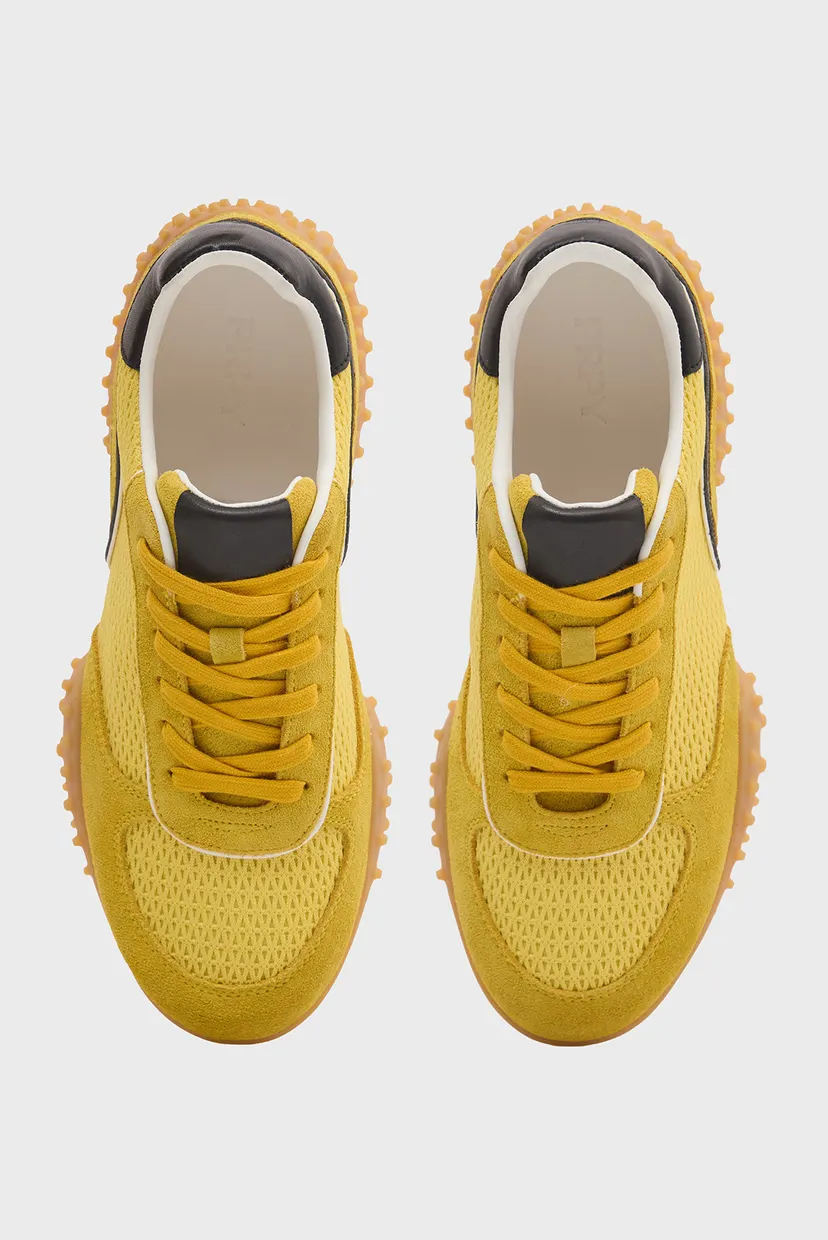 Женские желтые кроссовки Lemon 4