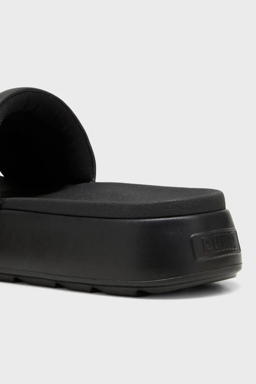 Жіночі чорні слайдери Karmen Puffy Women's Slides 5