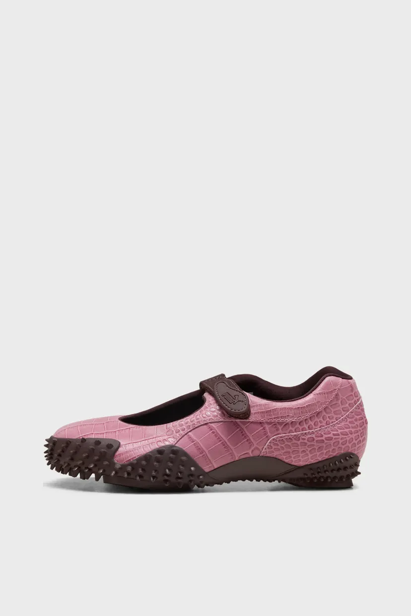 Розовые кожаные балетки Mostro Fey Sneakers Unisex 5