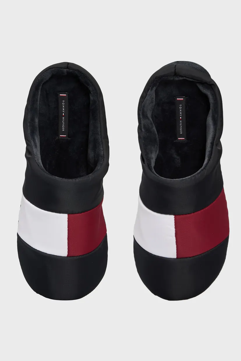 Чоловічі темно-сині капці HILFIGER NYLON FLAG HOUSE SHOE 4