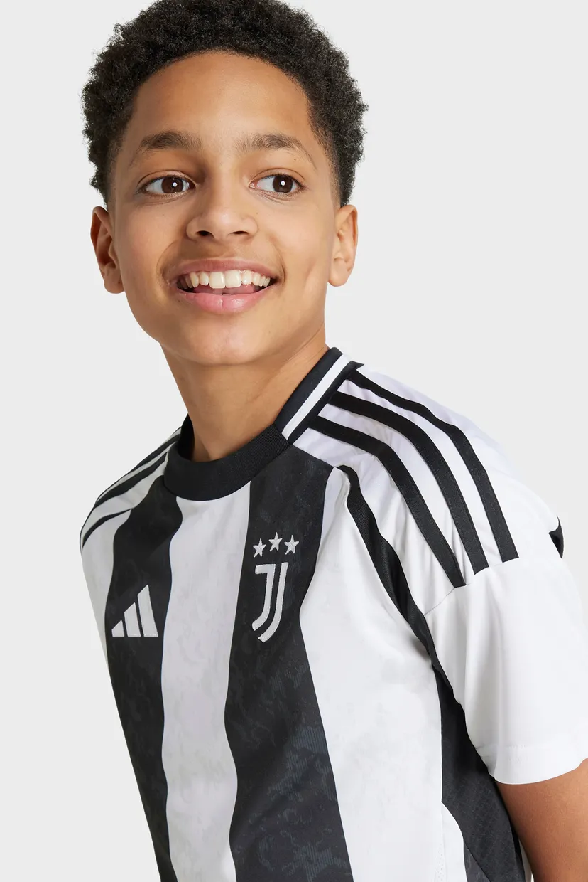 Дитяча біла футболка у смужку Juventus 24/25 6
