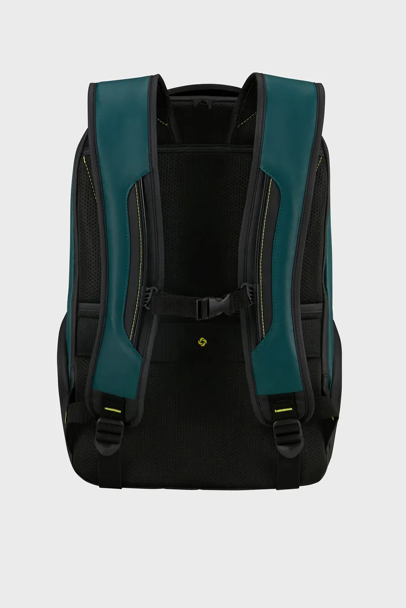 Темно-зеленый рюкзак ECODIVER DARK TEAL/LIME 4