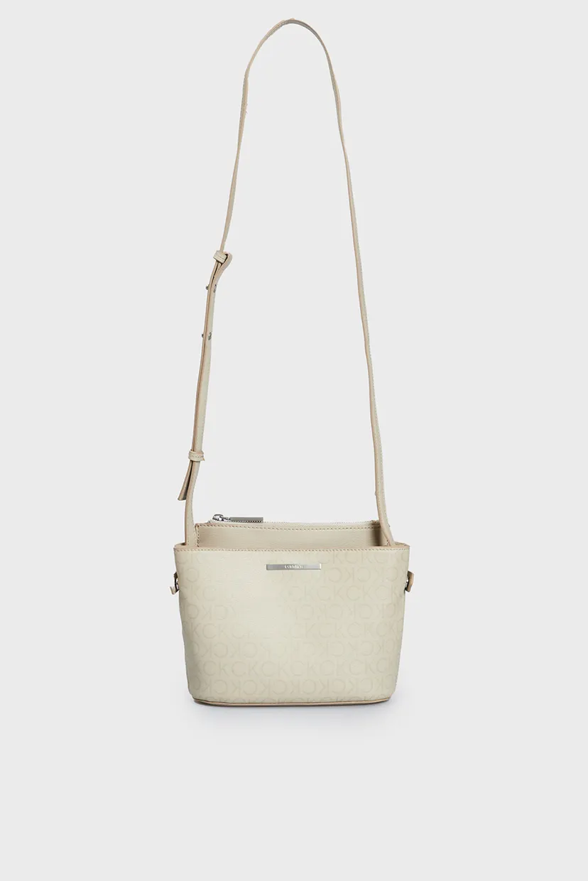 Жіноча бежева сумка DAILY DRESSED CROSSBODY-EPI MONO 5