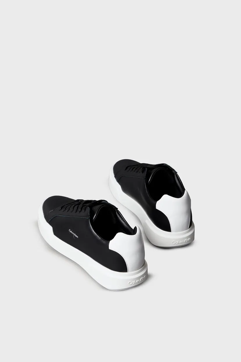 Мужские черные кожаные сникерсы CHUNKY CUPSOLE 3