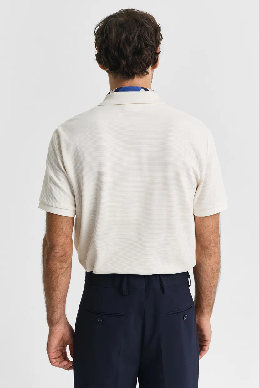 Чоловіче біле поло TEXTURED POLO 3