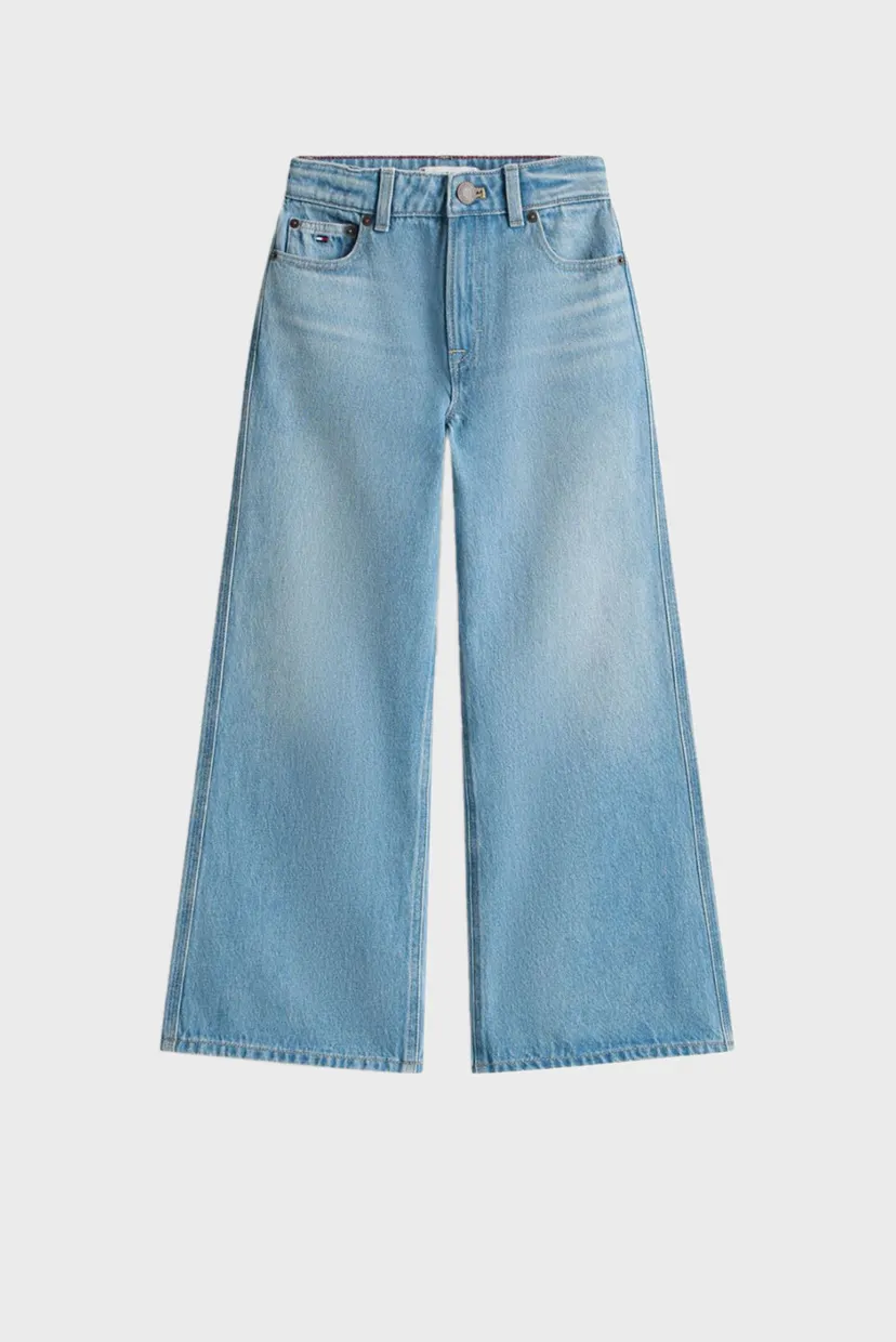 Дитячі блакитні джинси MABEL WIDE LEG LIGHT 5