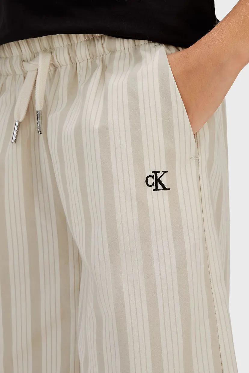Дитячі бежеві брюки у смужку YD STRIPE 4