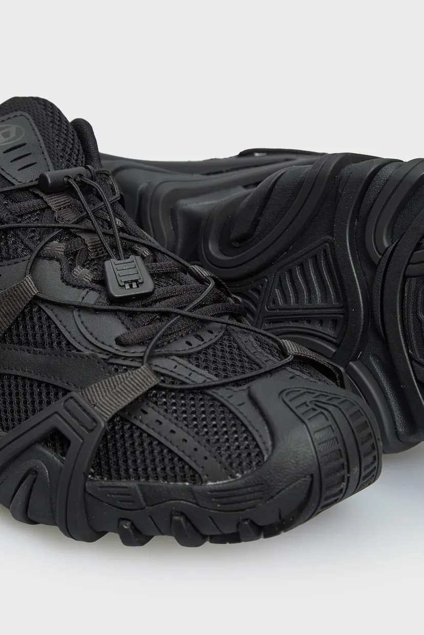 Мужские черные кроссовки S-PROTOTYPE Diesel Y03274 P6372 — MD-Fashion