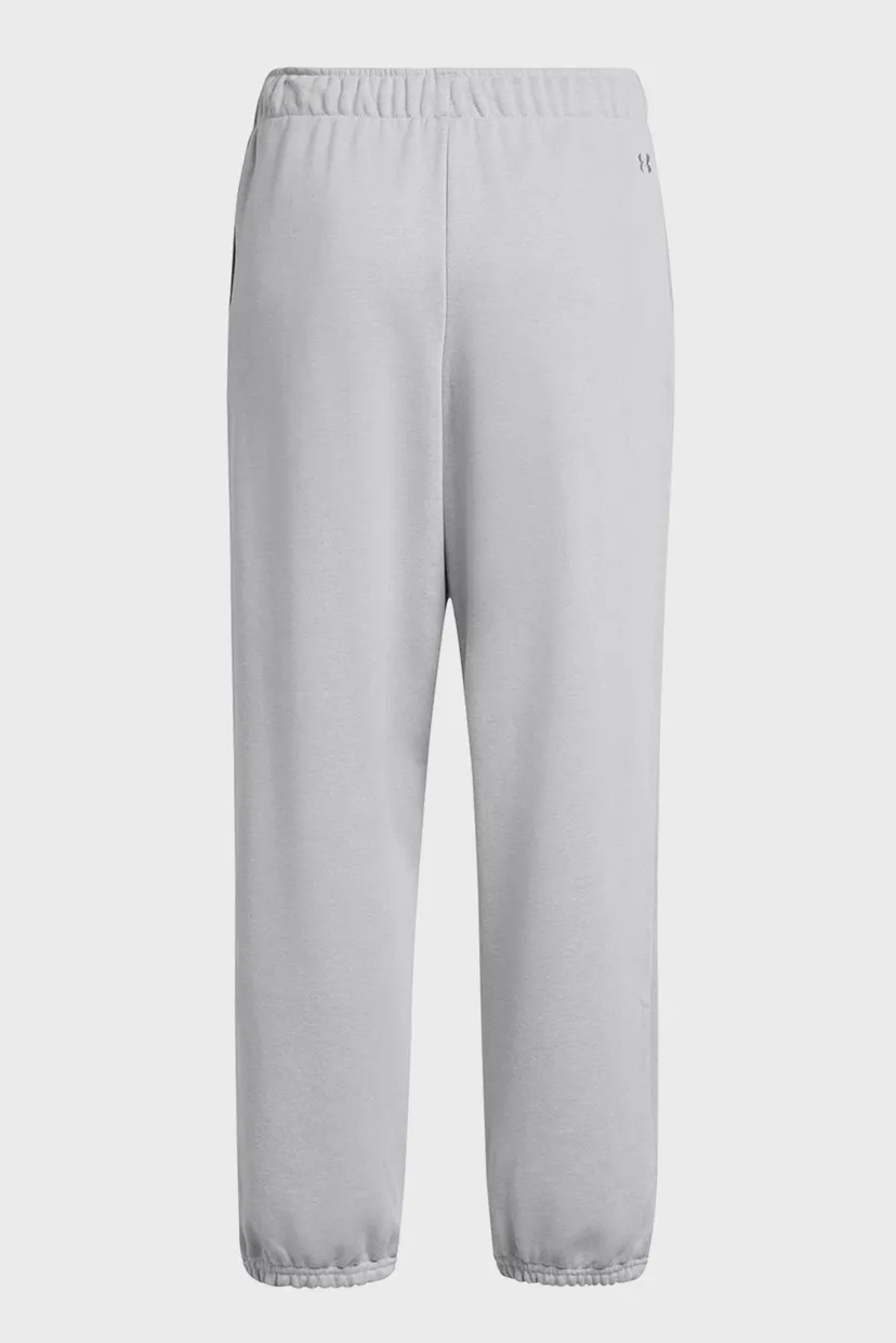 Жіночі сірі спортивні штани UA Icon HWT Terry OS Pant 6