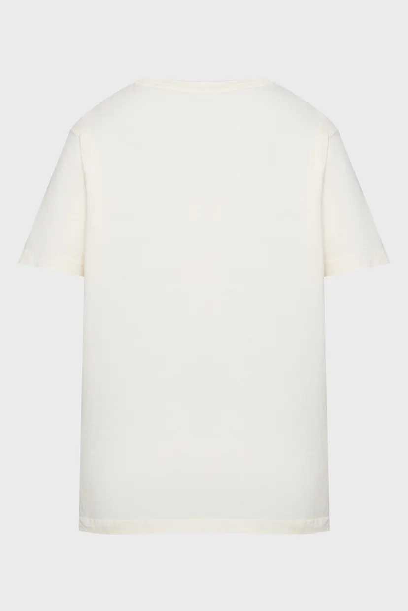 Чоловіча біла футболка SUNFADED PRINTED T-SHIRT 6
