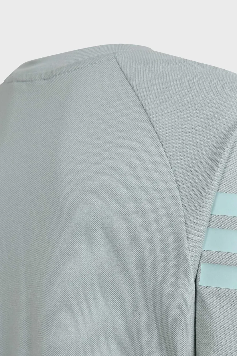 Дитяча зелена футболка FUTURE ICONS 3 STRIPES 4